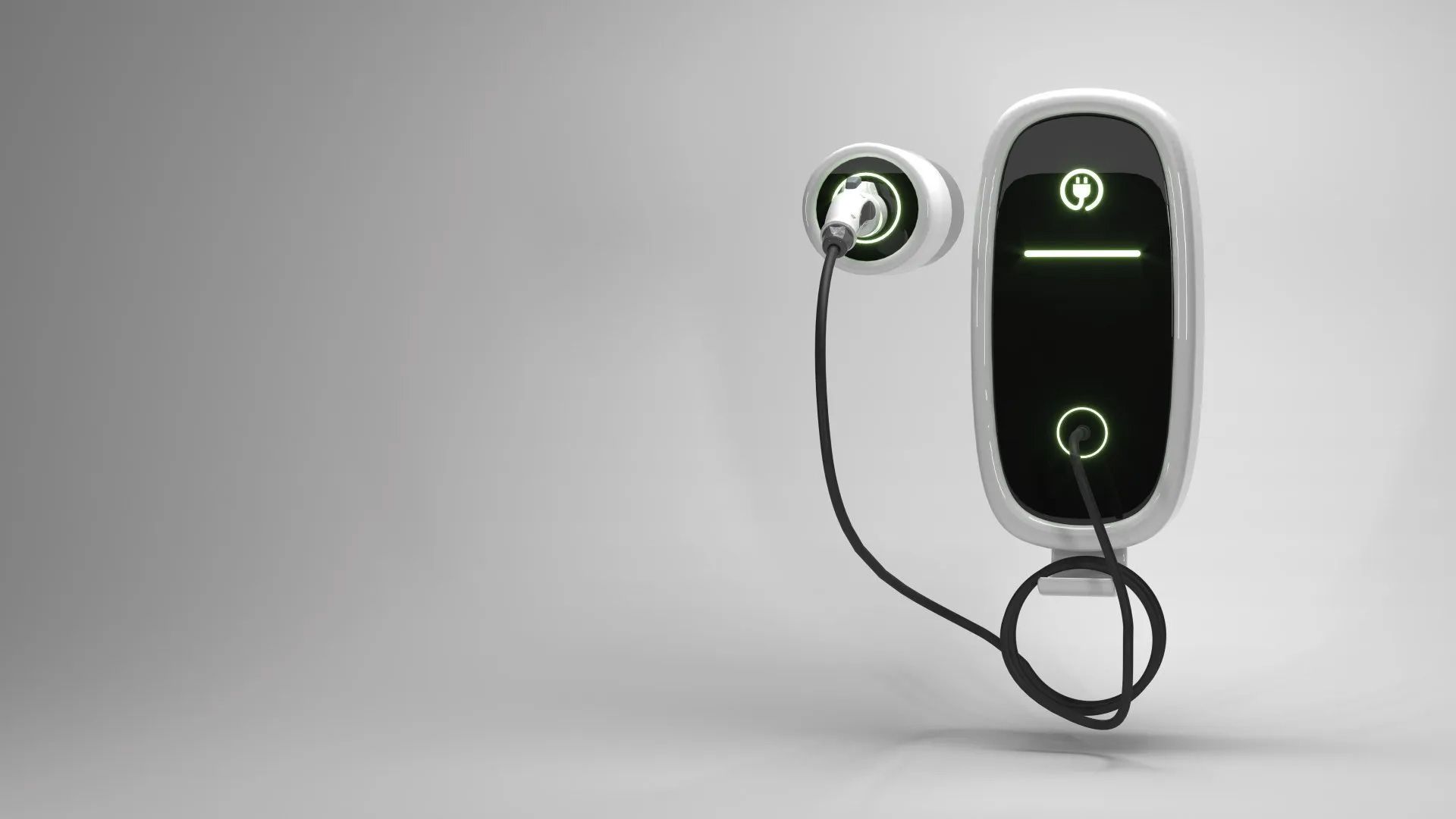Eine Ladestation für ein Elektroauto